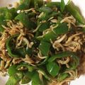 清水の嫁's cooksnap of when they made ピーマン消費！しらすと炒めて常備菜♡.