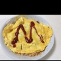 見習いアスカ's cooksnap of when they made 朝ご飯•ランチに☆簡単手抜きオムライス♡.