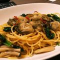 土日パパ's cooksnap of when they made 牡蠣の和風オイルパスタ.