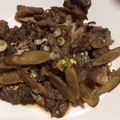 ブルーリッジ's cooksnap of when they made 牛肉とごぼうの甘辛炒め♪常備菜にも.