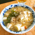 ☆糖質減らしてます☆'s cooksnap of when they made 卵と豆腐でふわとろコンソメスープ.
