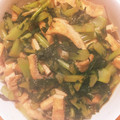 なとみ♡'s cooksnap of when they made 大根の葉と油揚げの炒め煮.