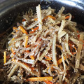sunnosuke☆'s cooksnap of when they made とよ婆ちゃんの生たらこの金平ごぼう.