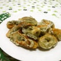 赤い電話's cooksnap of when they made 簡単 ちくわの磯辺揚げ.