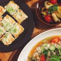 kramy's cooksnap of when they made 糖質OFFおつまみ☆油揚の明太チーズ焼.