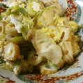 低カロ探検隊's cooksnap of when they made ちくわとお麩♬ほんのりすっぱい♫卵とじ.