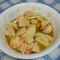 はるちゃを's cooksnap of when they made ガーリックシュリンプwithタケノコ♪.