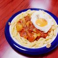 かなやんぬ's cooksnap of when they made 残りカレーで作るカレーパスタ♡.