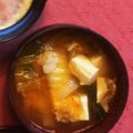 メロンパンナ♡'s cooksnap of when they made 自信作☆キムチのおかずスープ.