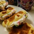 ＭＯＭＯＮＡＢＥ's cooksnap of when they made 簡単！さくふわベルギーワッフル.