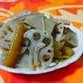健康ランドり's cooksnap of when they made ふき☆わらび☆蓮根☆お揚げの煮しめ.