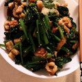 クック1V96BL☆'s cooksnap of when they made エコレシピ♡かぶの葉とちくわの炒め煮.