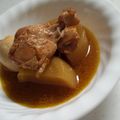 8itao8's cooksnap of when they made 鶏肉と大根のピリ辛煮（圧力鍋使用）.