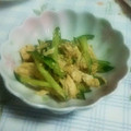 よっしのっち's cooksnap of when they made 鶏ささみときゅうりのぬた（酢味噌）和え.