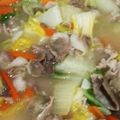 みちば's cooksnap of when they made 白菜と豚肉で簡単すぎるあんかけ丼♡.
