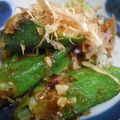 nobnob626's cooksnap of when they made オクラのにんにく炒め.