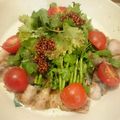 かポリ。's cooksnap of when they made おすすめ！豚バラとクレソン《レモンダレ》.