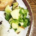 どどどすこい's cooksnap of when they made カレーに♡林檎のサラダ.