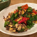 asaharada's cooksnap of when they made 豚ひき肉のしそバター炒め.