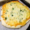 クックDWZ4E8☆'s cooksnap of when they made ネギ味噌ピザ.