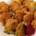 小町桜's cooksnap of when they made 簡単！美味！紅しょうがと枝豆のさつま揚げ.