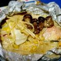 チビタリアン☆'s cooksnap of when they made 鮭のチャンチャン焼き風味噌マヨホイル焼き.