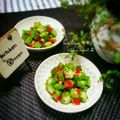 かおりかざり's cooksnap of when they made オクラの梅おかかポン酢和え.