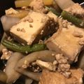 ひま☆まま's cooksnap of when they made れんこんシャッキリ♪厚揚げと鶏そぼろ煮.