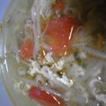 みるもンチー's cooksnap of when they made 鶏皮de旨ッ♪中華チキンスープ.