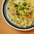 シナモシナモ's cooksnap of when they made 鶏ちゃん風♪塩焼きそば☆.