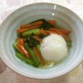 ☆Rokko☆'s cooksnap of when they made 温泉卵の野菜あんかけ.