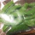 干物女の子's cooksnap of when they made ★冷凍保存★スナップえんどう.