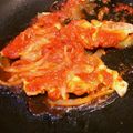 てらぼお's cooksnap of when they made 豚ロースのトマトガーリックソースがけ.