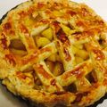 よーこ✳︎修行中's cooksnap of when they made 基本のアップルパイ(18cmパイ皿).