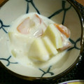 M130018's cooksnap of when they made 柿と林檎のヨーグルトサラダ✿.