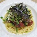 Gonbao's cooksnap of when they made マグロとアボカドの冷製パスタ♪.