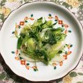 なつき☆ミ's cooksnap of when they made 簡単☆豆苗と長ネギの中華炒め.