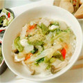 ベビーウーパー's cooksnap of when they made 青梗菜とベーコンの中華丼　part④.