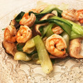 ゆるゆるcook's cooksnap of when they made チンゲン菜とエビの中華風炒め.