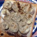 シロヤギママ's cooksnap of when they made 健康的な朝に♡バナナココア黄な粉トースト.