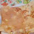ろる子's cooksnap of when they made 玉子焼き&チーズのフライパントースト.