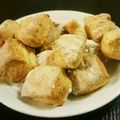 ＊はらぺこきりん＊'s cooksnap of when they made バナナと豆腐で♪ささっとスコーン.