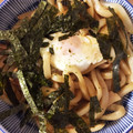 p1noko's cooksnap of when they made 牡蠣とエリンギのバター醬油焼きうどん.