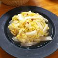 ちわここ's cooksnap of when they made 白菜の芯のさっぱりきんぴら.