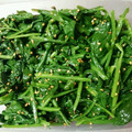 ☆ぽぽぽママ's cooksnap of when they made ほうれん草のナムル*＊簡単便利.