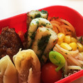 よっちっち☆'s cooksnap of when they made ちくわ１本でお弁当用の磯部揚げ.