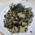 まんまるあめ's cooksnap of when they made 鶏肉とニラのマヨ味噌炒め.