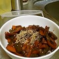 クックHIZ0F1☆'s cooksnap of when they made 子ども大好き☆蒟蒻とニンジンのきんぴら.