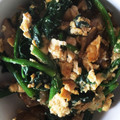 ちびまめママ◎'s cooksnap of when they made お弁当に！豚肉とほうれん草の卵炒め.