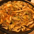 kimisaraz's cooksnap of when they made 超かんたん！桃屋「キムチの素」でキムチ鍋.